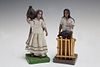 Two Vargas Family Wax Figures, late 19th c., New O