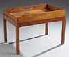 Carved Walnut Butler's Tray Coffee Table, early 20