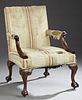 English Carved Mahogany Chippendale Style Gainesbo