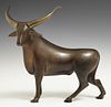 Loet Vanderveen (1921-2015, Dutch), "Standing Bull