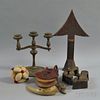 Group of Folk Art and Decorative Objects
