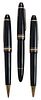 Seven Montblanc Writing Instruments