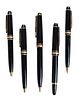 Seven Montblanc Writing Instruments
