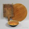 Three Wooden Country Domestic Items