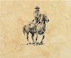 Edward Borein | Rider on Horse