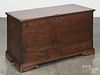 Pine blanket chest, early 19th c., 21 3/4'' h., 36 1/2'' w.