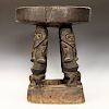 West African Figural Stool, Cameroon