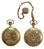 Two 14 Kt. Elgin Gold Pocket Watches