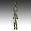 Dogon Male and Female Bronze Couple
