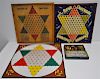 LOT CHINESE CHECKERS GAME BOARDS / GAMES