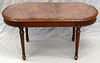 CLASSICAL REVIVAL STYLE WALNUT COFFEE TABLE