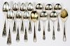 GORHAM TOWLE & SMITH STERLING SERVING SPOONS