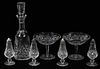 WATERFORD CRYSTAL WINE DECANTER COMPOTES SHAKERS