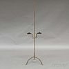Wrought Iron Adjustable Candlestand