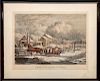 Currier & Ives, Publishers: American Farm Scenes, No. 4