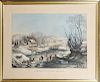 Currier & Ives, Publishers: American Winter Scenes - Morning