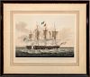 After Thomas Whitcomb (1752-1824): His Majesty's Frigate the Shannon