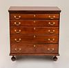 Federal Mahogany Tall Chest of Drawers