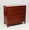 Federal Inlaid Cherry Chest of Drawers