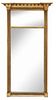 Rare Signed Federal Gilt Wood Mirror,