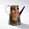 Painted Tinware Coffeepot