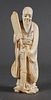 ANTIQUE CHINESE IVORY CARVING