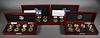 JFK PROOF COIN COLLECTION, 4 SETS