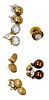 Assorted lot of pearl earrings