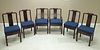 (6) Oriental Rosewood Dining Chairs.