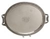 Tiffany Sterling Oval Two-Handle Tray
