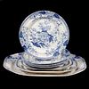 Group of Wedgwood Blue and White Plates/Platters.