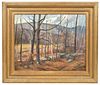 Albertus E. Jones Landscape Oil Painting