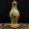 English Chinoiserie Decorated Decoupage Lamp