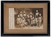 Vernon, Dai. Dai Vernon Ashbury College Hockey Team Photograph. Real photo postcard depicts the 1910-11 Inter-College Hockey Champion Team including D