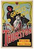 Rock, Will (William George Rakauskas). Are Ghosts Real? Thurston Mysteries Presented by Will Rock. Circa 1939. One-sheet (40 x 28Ó) color lithograph.