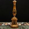 Regency Style Gilt-Metal-Mounted Painted and Parcel-Gilt Lamp