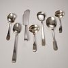 English & Continental silver serving utensils