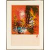 Hoi LeBadang, signed lithograph in colors