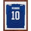Eli Manning, signed & framed jersey