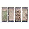 (4) Moroccan Zellige mosaic panels, 64 x 25 inches