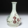 Korean porcelain bottle vase, Joseon Dynasty