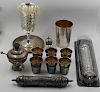 JUDAICA. Grouping of Assorted Sterling Items.