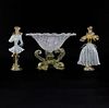 Collection of Three (3) Pieces Vintage Murano Glass