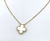 Van Cleef & Arpels Mother Of Pearl 18k Yellow Gold Magic Alhambra Long Necklace