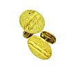 TIFFANY & CO Twins 18k Yellow Gold Vintage Cufflinks