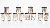 12 Fisher Sterling Silver Mint Julep Cups