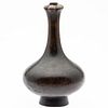 Chinese Bronze Garlic Top Bottle Vase