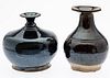Two Asian Glazed Vases