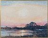 John Nelson, Marsh Landscape, Pastel