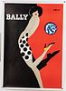 Villemot (1911-1998), Bally Kick, Poster, 1989